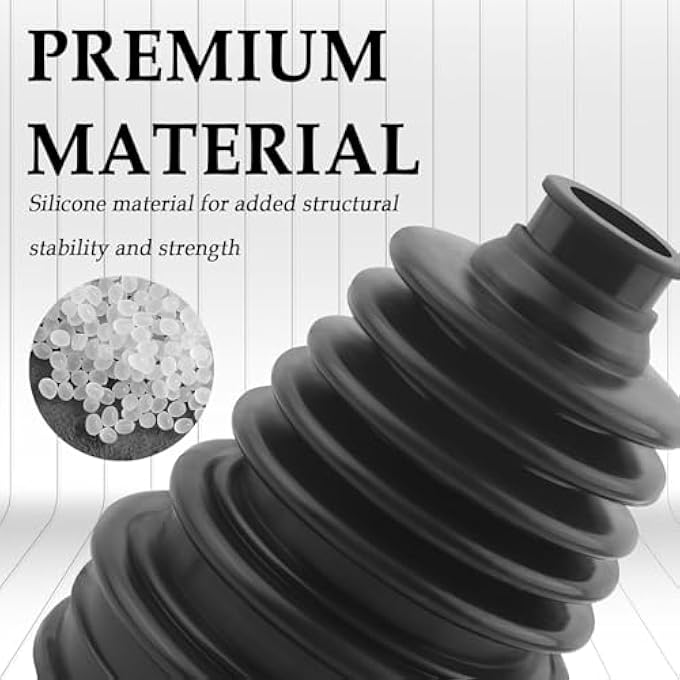 ريحني طقم إصلاح صندوق CV وواقي محور مقاوم للماء ومقاوم للغبار لمعظم المركبات استبدال صندوق CV متين لسيارة SUV شاحنتين مشابك من الفولاذ المقاوم للصدأ 3 أربطة كابلات - Image 3