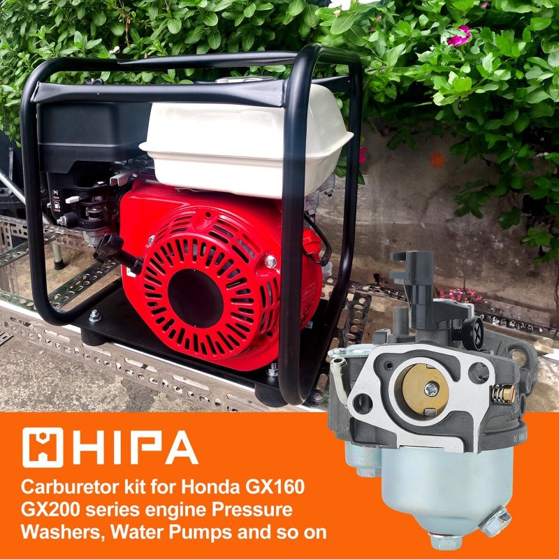 Hipa كربوراتور هيبا gx160 لهوندا gx200 مجموعة إعادة بناء كربوراتور بريداتور 212cc كرب 5.5HP 6.5HP 196cc 163cc محرك OHV 69730 60363 69727 غسالة ضغط كولمان CT200U دراجة صغيرة 16100-ZH8-W61 - Image 2