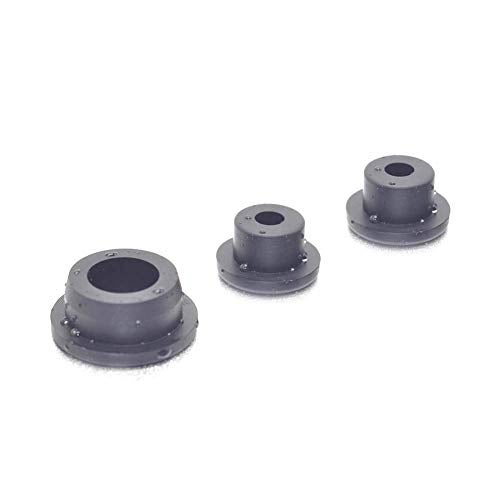 CousDUoBe Wrangler Tailgate Plugs, Rubber Plugs for Wrangler JK Models 2007 and Up (Pack of 3, Black) - Image 2