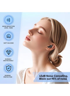 Chabeia 45dB Noise Isolating Earplugs (Pink)– Halal-Certified Hearing Protection for Hajj & Sleep, 7-Size Silicone Kit with Quran Case, Heat-Resistant for Gulf Climate  - Image 4