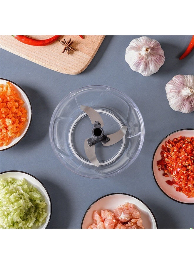 HOMESTAR Large Capacity Manual Chopper 1000ml, Portable Hand Pull String Cutter for Garlic, Onion, Vegetables, Simple operation, Easy to clean - Image 3