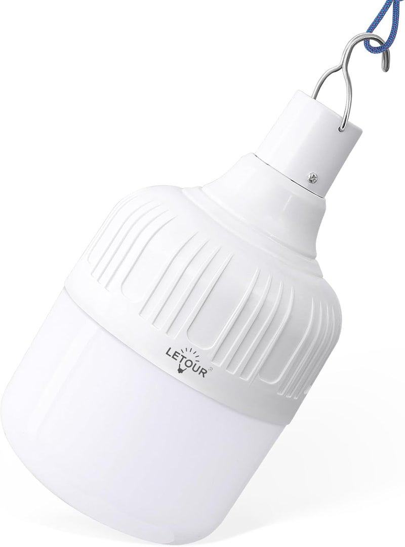 LETOUR Camping Light, Camping Lantern 60W 5000Lumens Camping Lights for Tents 5 Modes 8800mAh LED Tent Light , Hanging Dimmable Portable Tent Lamp for Outdoor Camping, Hiking, Emergency - Image 1