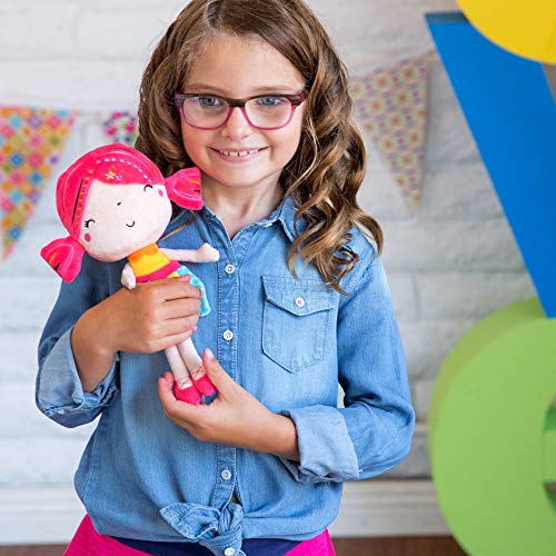 Adora Softies Blossom Plush Doll, 11.5" Girl Doll For Educational Fun Play and Bedtime! Gift For Ages 0 and Up - Blossom - Image 3