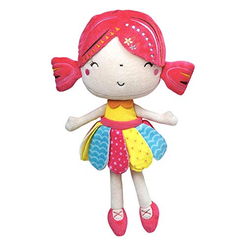 Adora Softies Blossom Plush Doll, 11.5" Girl Doll For Educational Fun Play and Bedtime! Gift For Ages 0 and Up - Blossom - Image 1