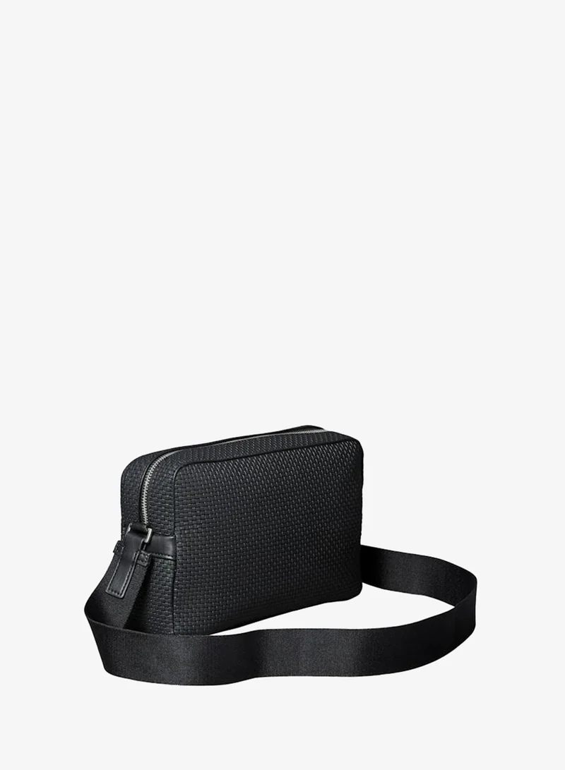 CALVIN KLEIN Embossed Woven Camera Bag