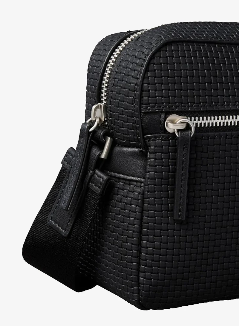 CALVIN KLEIN  Embossed Woven Camera Bag for Men | Best Price UAE