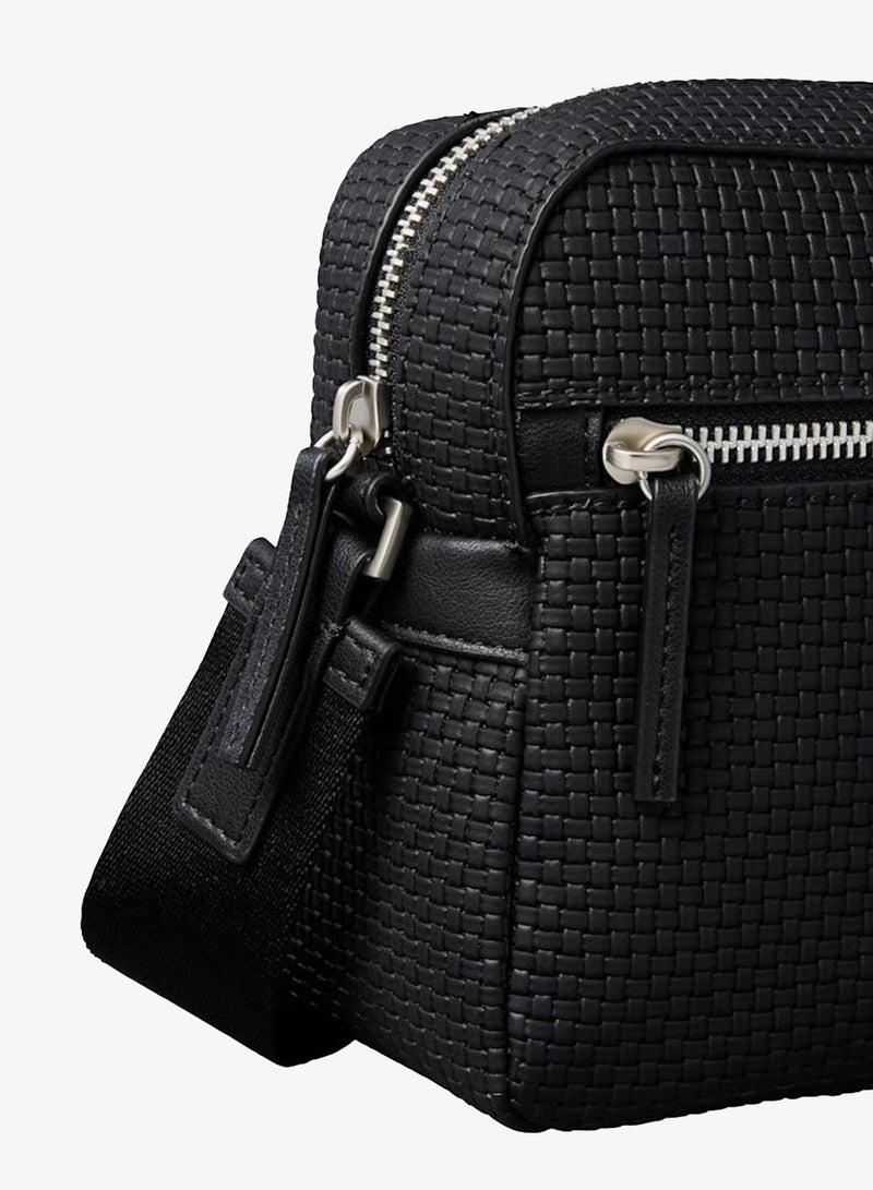 CALVIN KLEIN Embossed Woven Camera Bag - Image 3