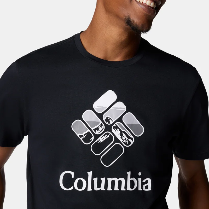 Columbia Black Men's Rapid Ridge™ Graphic T-Shirt for Men | Best Price UAE