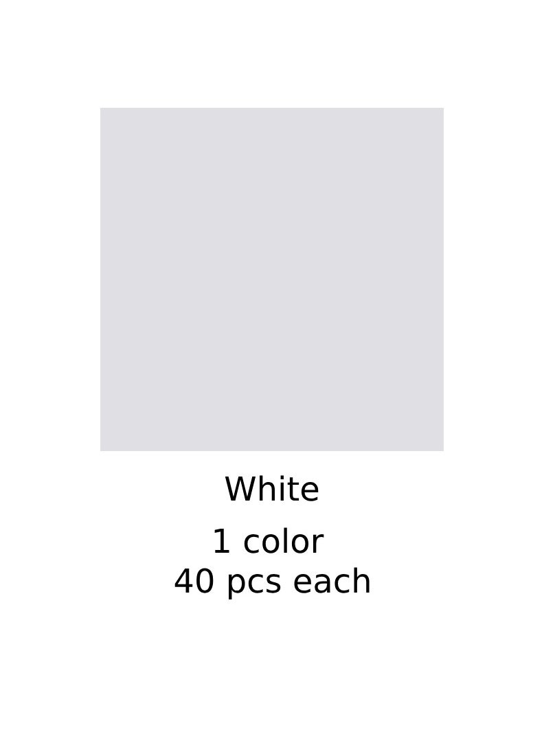 Urban Utility 40-Pack of Premium White Tissue Paper Sheets - Large 50 x 70 cm Size, Perfect for Art Projects, Crafts, and Elegant Gift-Wrapping Creations  - Image 3