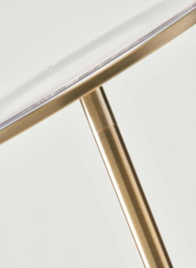 brightech Sky LED Torchiere Super Bright Floor Lamp - Contemporary, High Lumen Light for Living Rooms & Offices - Dimmable, Indoor Pole Uplight for Bedroom Reading - Gold Brass - Image 5