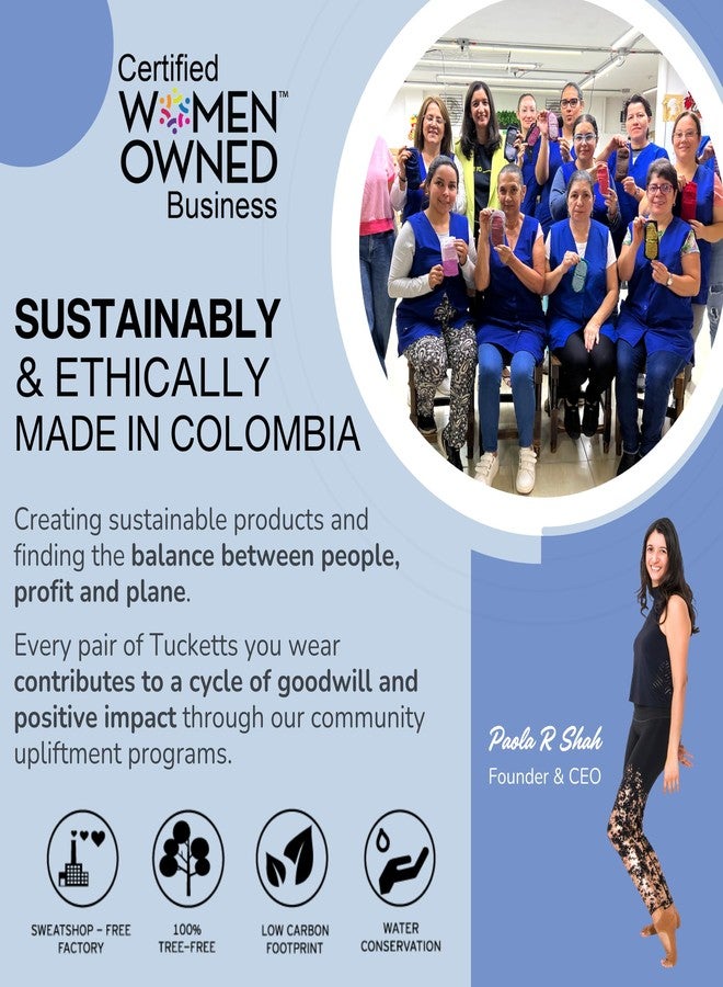 Tucketts Flow Toeless Non-Slip Grip Socks - Anti Skid Yoga, Barre, Pilates, Home & Leisure, Pedicure - L/XL - 1 pair Black/Sheer Gala Large - Image 5