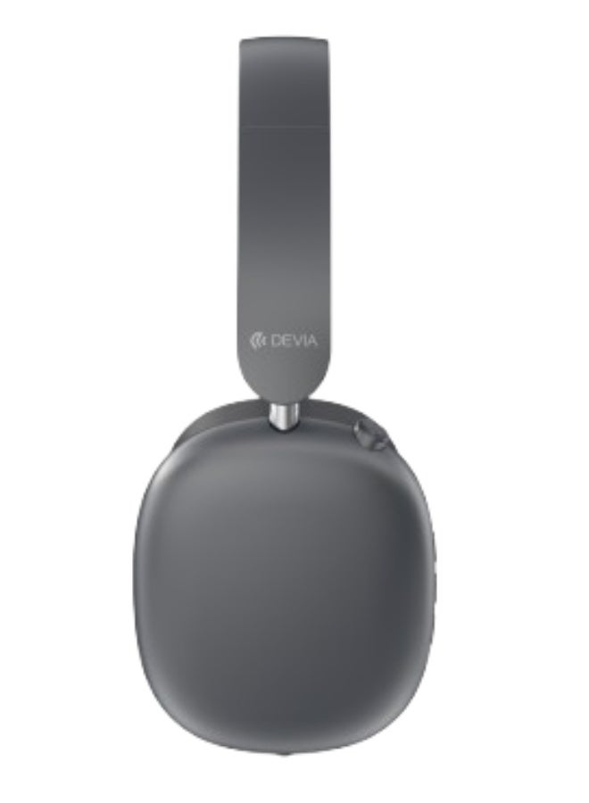 ديفيا سماعة رأس لاسلكية من ديفيا  - ببطارية 500 مللي أمبير بخاصية إلغاء الضوضاء النشط - رمادي داكن - Image 3