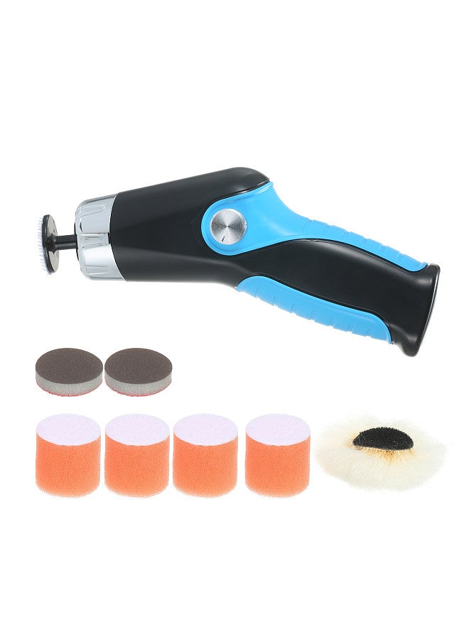 60W Mini Polishing Machine with USB Charging Cable 8500RPM Variable Speed Car Polisher Electric Polisher Cleaning Polishing Waxing Machine Automobile Surface Scratch Repair Tool Scratch Remover  - Image 1