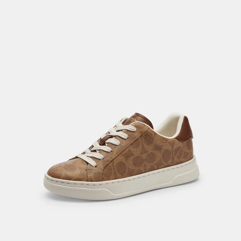 COACH High Line Sneaker In Signature Canvas