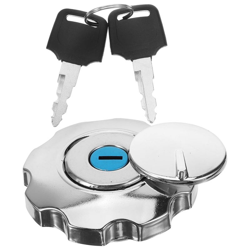 3 Pack Motorcycle Locking Gas Cap Key Fuel Tank Cover Easy to Install - Image 4