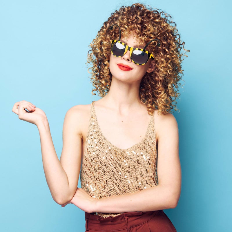 8 أزواج من نظارات النحل والخنفساء - نظارات مضحكة مبتكرة للحفلات وأكسسوارات التصوير - نظارات حشرية للحيوانات للكبار والصغار - Image 4