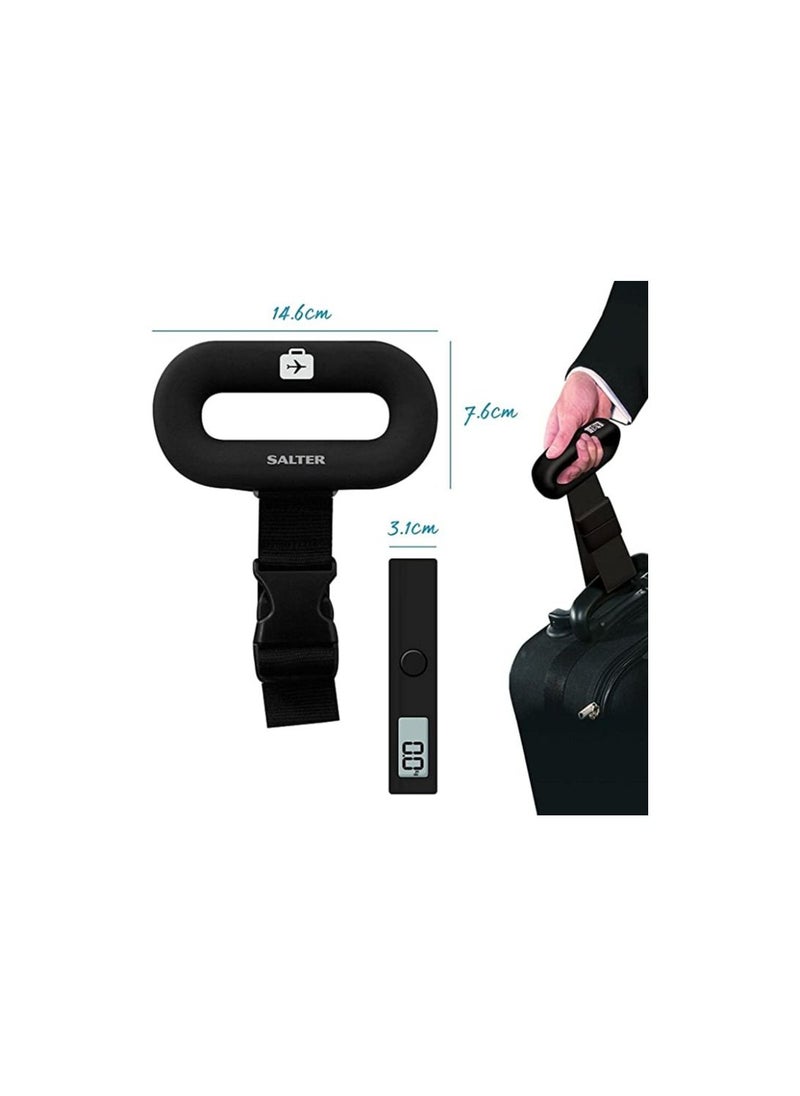 Salter - Salter 9500BKDCTM Digital Luggage Scale Black - Image 1