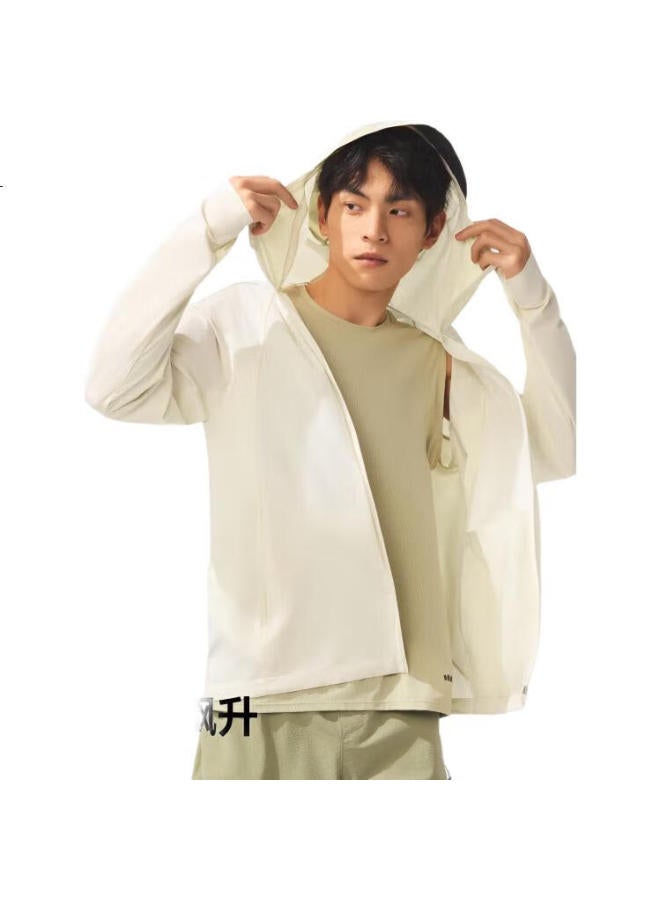 Beneunder Men'S Sun Protection Jacket Thin Skin Clothing Ice Silk Uv Protection Cooling Breathable Outdoor Ts407 Light Khaki Gray Xl - Image 3