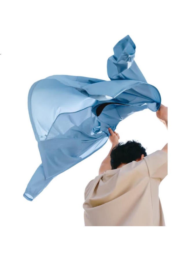 Beneunder Men'S Sun Protection Jacket Thin Skin Clothing Ice Silk Uv Protection Cooling Breathable Outdoor Ts407 Light Khaki Gray Xl - Image 1