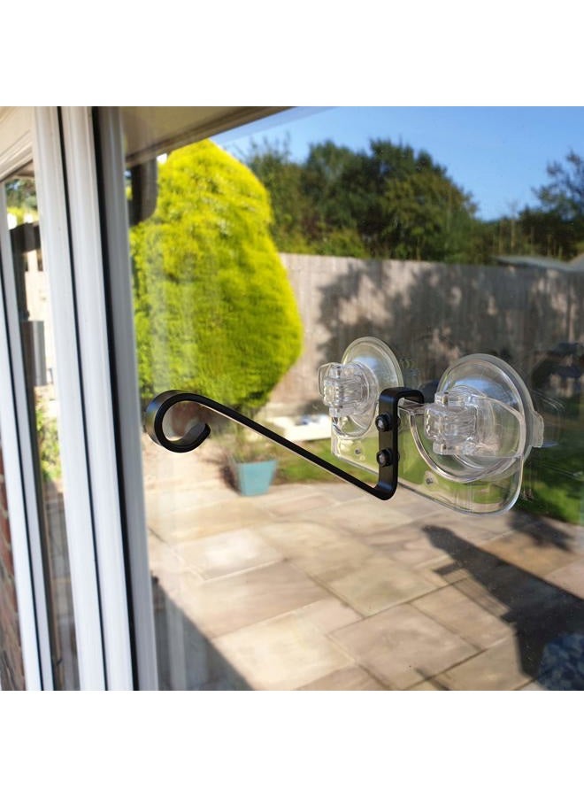 Roamwild Window Mounted Bird Feeder Bracket With Super Strong NEW Dual Suction Technology - Image 5