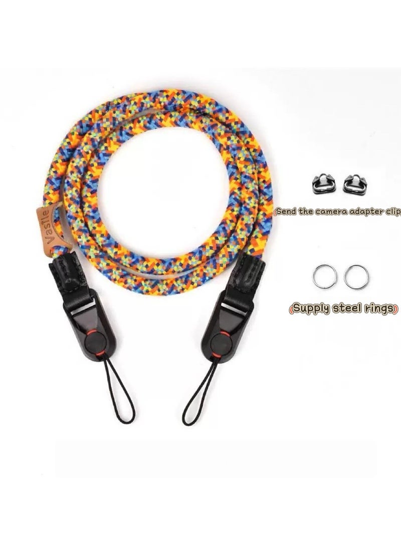 Camera Strap Length 120cm Compatible For Sony Canon Nikon Fuji Slr Mirrorless Camera Strap Neck And Shoulder Strap Camera Lanyard  - Image 2