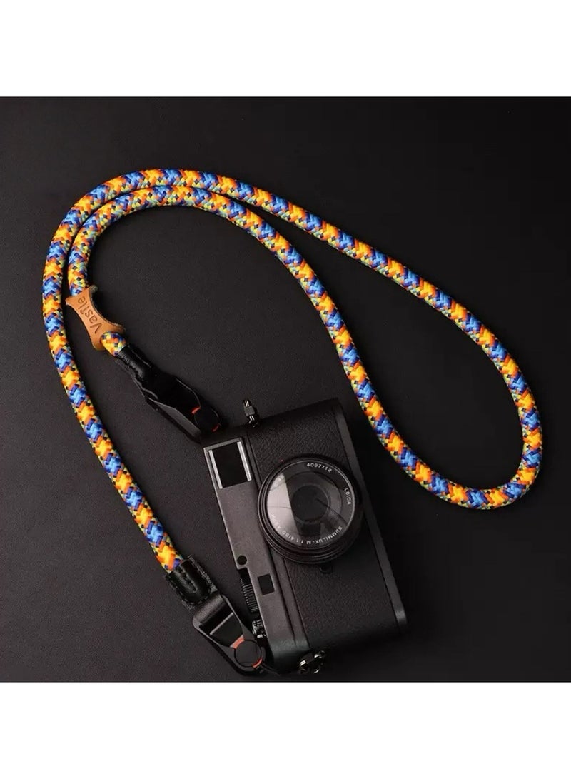 Camera Strap Length 120cm Compatible For Sony Canon Nikon Fuji Slr Mirrorless Camera Strap Neck And Shoulder Strap Camera Lanyard  - Image 3