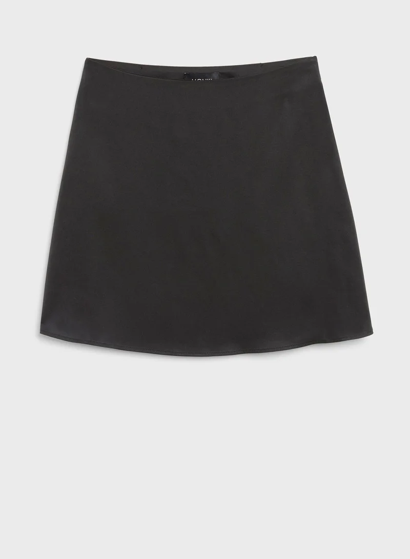 MONKI Mesh High Waist Skirt