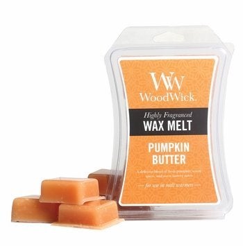 WoodWick Pumpkin Butter Hourglass 3 oz Wax Melt