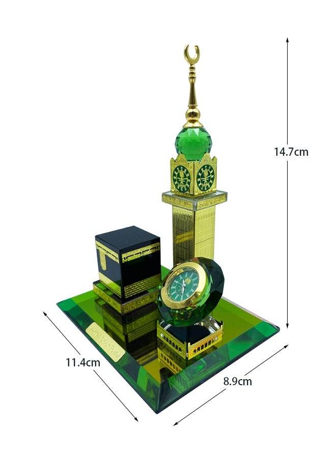 MHONGWEI Islamic Element Handicrafts, Home Decoration Gifts, Simplified Architectural Souvenirs, High-End Office Desktop Ornaments - Image 5