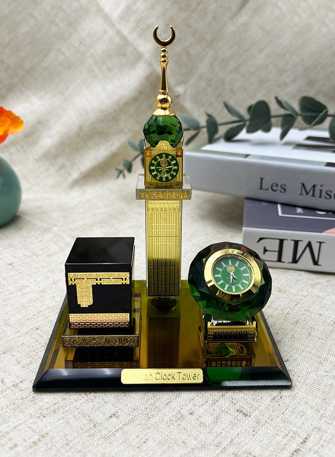 MHONGWEI Islamic Element Handicrafts, Home Decoration Gifts, Simplified Architectural Souvenirs, High-End Office Desktop Ornaments - Image 3