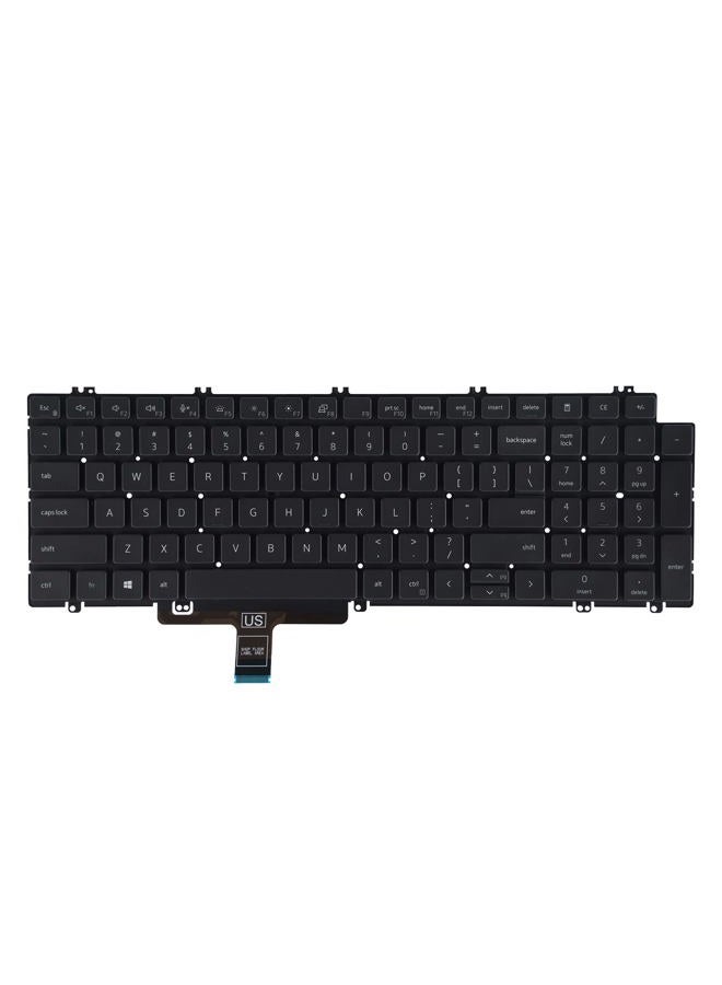 SUNMALL Replacement Keyboard Compatible with Dell Latitude 5520 5521 Precision 3560 3561 with Backit - Image 2