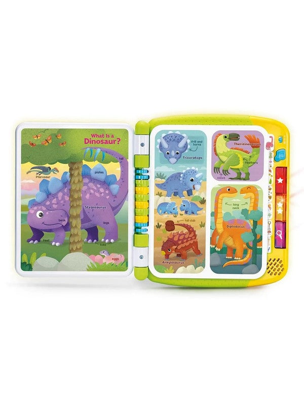 LeapFrog Touch & Learn Dinosaur Book - Bilingual English & Arabic Interactive Book, Teaches Letters & Dinosaurs - Image 2