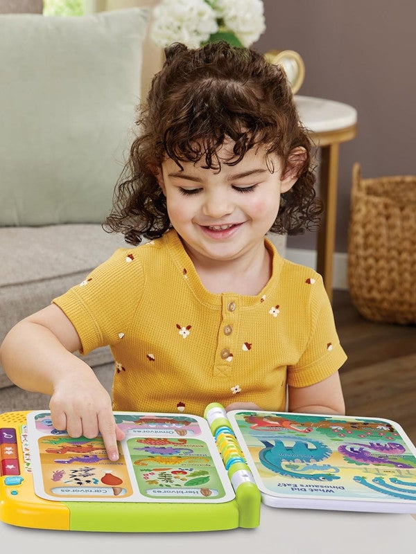 LeapFrog Touch & Learn Dinosaur Book - Bilingual English & Arabic Interactive Book, Teaches Letters & Dinosaurs - Image 4