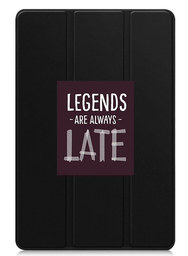 Theodor Protective Flip Case For Xiaomi Pad 7 & Xiaomi Pad 7 Pro With Trifold Stand Auto Wake Sleep Shockproof Cover - legends are always late - Image 1