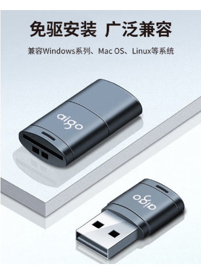 aigo Card Reader With Usb/type-c Dual Interface High-speed Sd/tf Card - Image 1