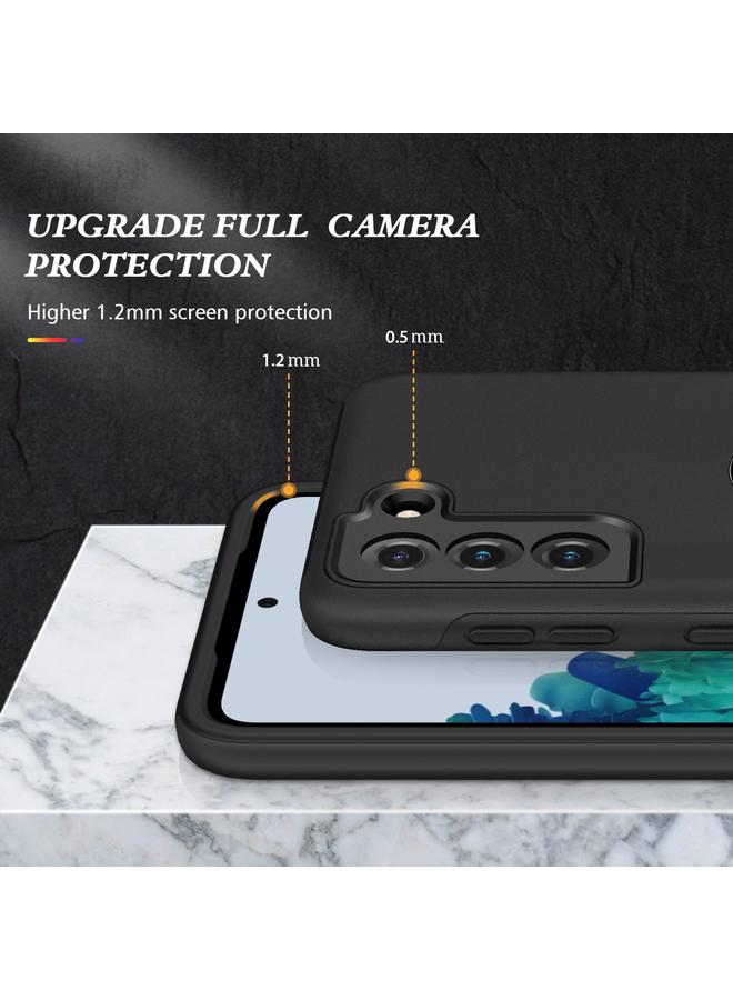 erorex Case For Samsung Galaxy S21+ 5G PC + TPU Shockproof Magnetic Protective Case with Invisible Ring Holder - Image 3