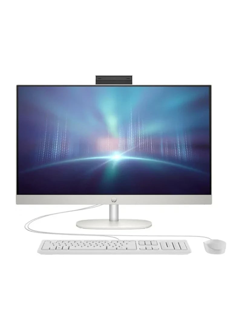 HP 24-CR0255NH AIO مع شاشة 23.8 بوصة، معالج Core i7-1355U/ذاكرة RAM سعة 16GB/قرص SSD سعة 512GB/رسومات Intel Iris XE/نظام Windows 11 Pro - Image 1