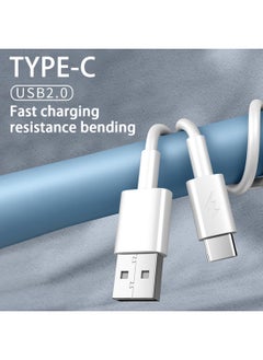 HILUKE USB C Cable A to Type Data Cord Premium Nylon Braided Compatible For Samsung Galaxy, MacBook Pro, Nintendo Switch, Huawei MateBook X Pro iPad Mini 6 1M Black 120W fast charger  - Image 3