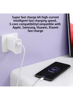 HILUKE USB C Cable A to Type Data Cord Premium Nylon Braided Compatible For Samsung Galaxy, MacBook Pro, Nintendo Switch, Huawei MateBook X Pro iPad Mini 6 1M Black 120W fast charger  - Image 5