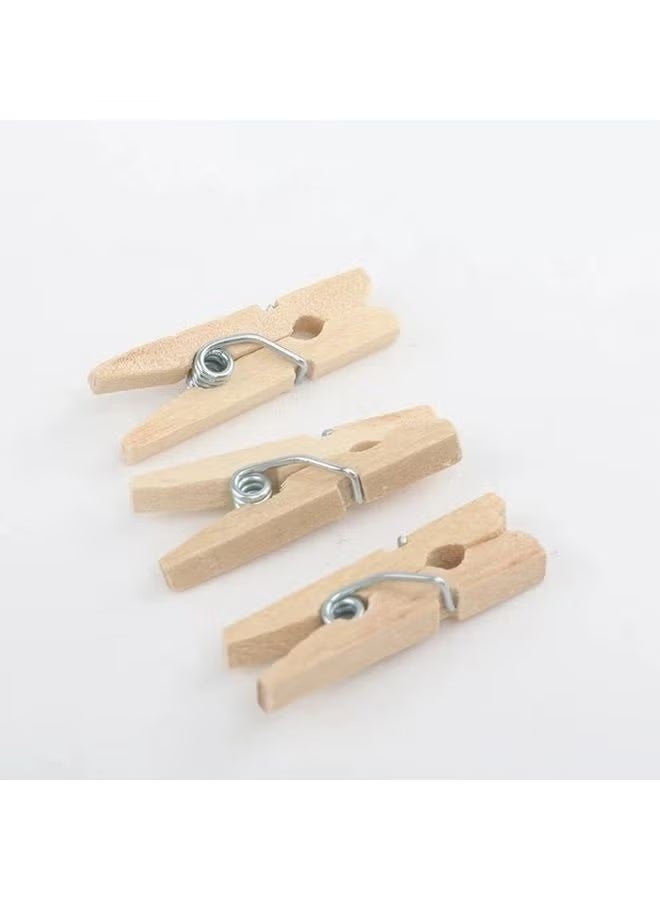 50-Piece Clothespin Brown - Image 5