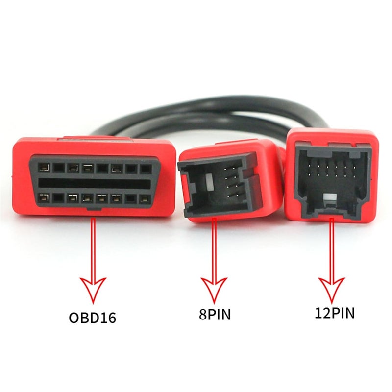 12-Pin 8-Pin Diagnostic Cable for 2018 Car Models Tool for Programming Diagnosis and Maintenance - Image 3