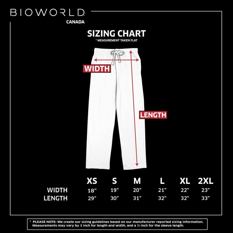 Bio World سونيك القنفذ شخصية لعبة الفيديو بنطلون نوم بطبعة شاملة للرجال - Image 4