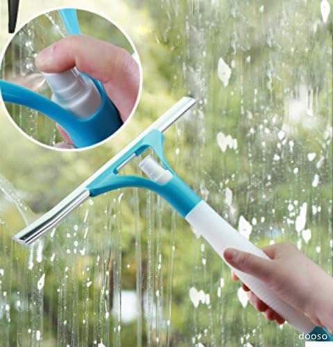 Zerolex 3 in 1 Window Cleaning Tool for Car Indoor Outdoor High Windows Window Squeegee with SprayWindow Cleaning Equipment Kit for IndoorOutdoor High WindowWindow Cleaning Tool - Image 1