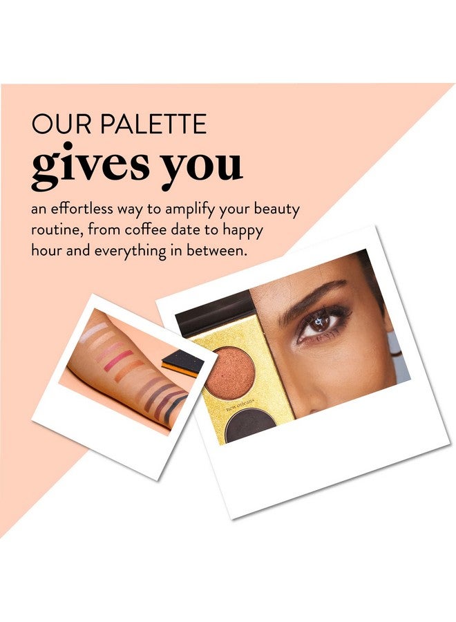 Mented Cosmetics Everynight Eyeshadow Palette Nude And Dark Eyeshadows Vegan Paraben Free Cruelty Free Makeup Neutral And Dark Glam Eyeshadow - Image 4