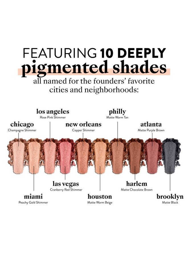 Mented Cosmetics Everynight Eyeshadow Palette Nude And Dark Eyeshadows Vegan Paraben Free Cruelty Free Makeup Neutral And Dark Glam Eyeshadow - Image 5