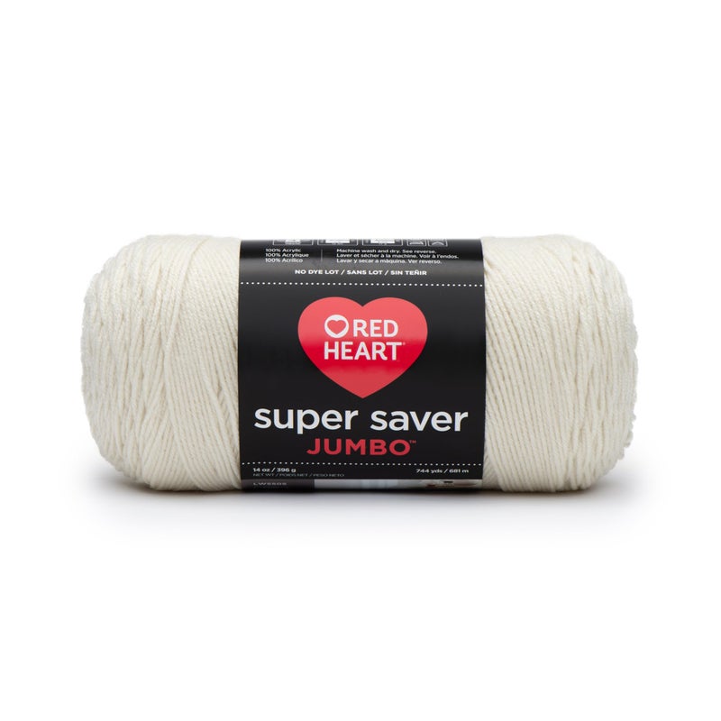 RED HEART Super Saver Jumbo Yarn, Aran - Image 1