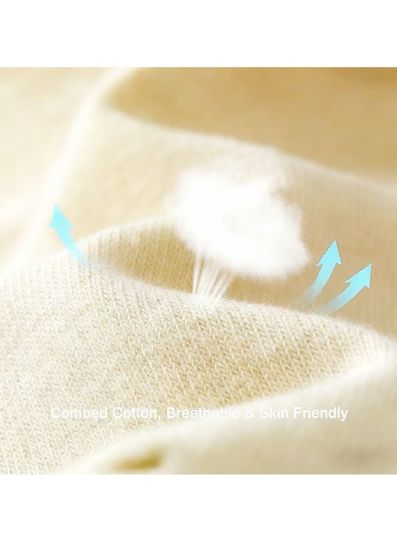 baby boat socks two pairs blue hat rice bear + cherry rabbit baby spring and autumn three-dimensional cartoon non-slip floor socks newborn doll socks，Just like shoes, it can be worn outdoors. - Image 3