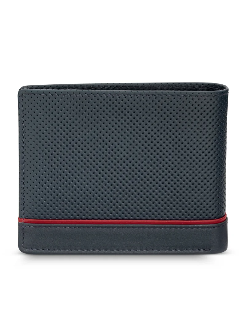 POLICE Punch Bi-fold Leather Wallet for Men