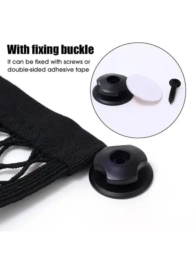 25x45 Elastic Net Bag For Car Storage Organizing Interior Supplies Securing Items Like Fire Extinguisher - Image 4