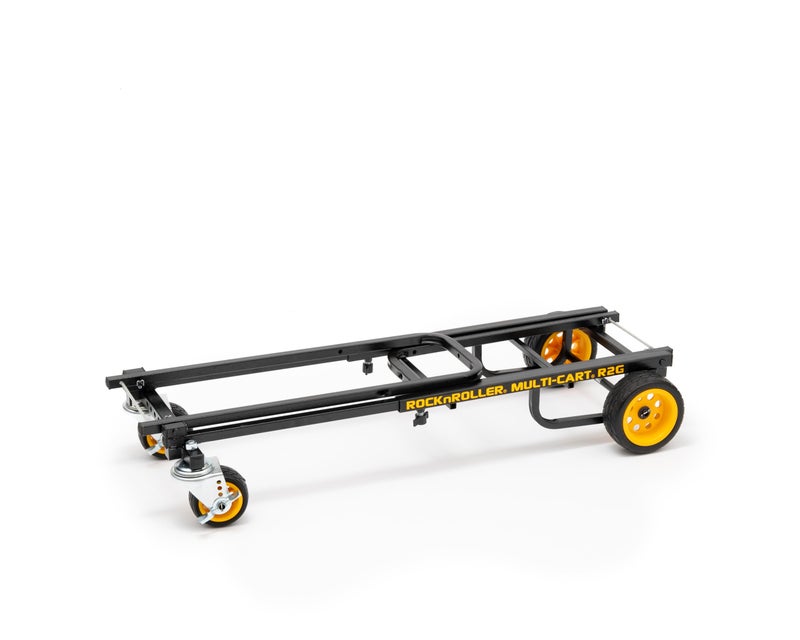Rock-N-Roller R2G (Micro Ground Glider) 8-in-1 Folding Multi-Cart/Hand Truck/Dolly/Platform Cart/26" to 39" Telescoping Frame/350 lbs. Load Capacity, Black - Image 5